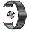 Cinturini con Chiusura Magnetica in Silicone e Titanio per Samsung Galaxy Watch Ultra 2 Cinturini per Galaxy Watch 9 8 Classic Braccialetto