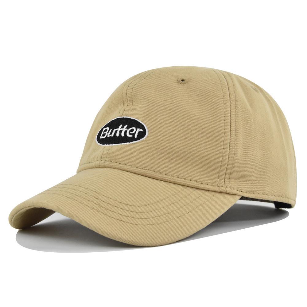 Cap Butter Baseball Letter Embroidered Duckbill Cap Sunshade Hat Cotton Material
