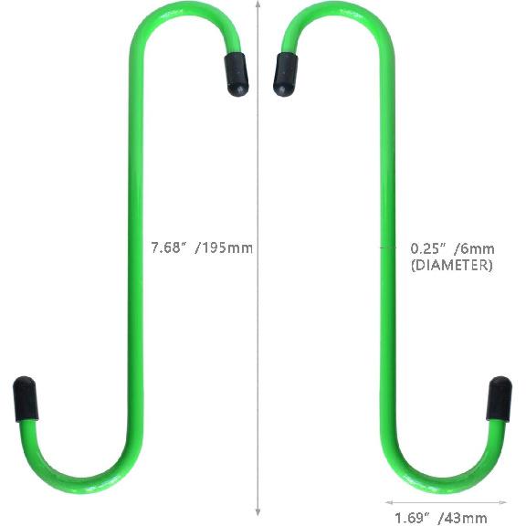 Automotive Brake Caliper Hangers Brake Caliper Hook with Rubber Tips Set of 2