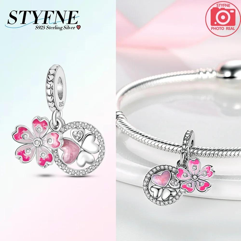 Copper Green Series Tree Cactus Leaves Pendant Diy Charm Beads Fit Original Bangle Charms Bracelet Women Jewelry