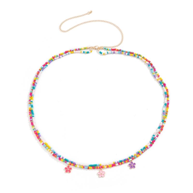 Metal Chain Beaded Belly Chains Body Jewelry Waist Beads Belt for Women Girls 1