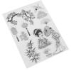 Clear Stamps Paste Repeatedly  Clear Imprint  Card Making Stamps for Envelope Greeting Card