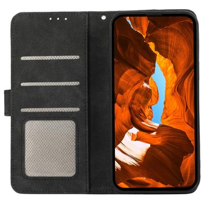 ABEEL For Samsung Galaxy A26 5G Case Color Splicing Leather Flip Phone Cover RFID Blocking