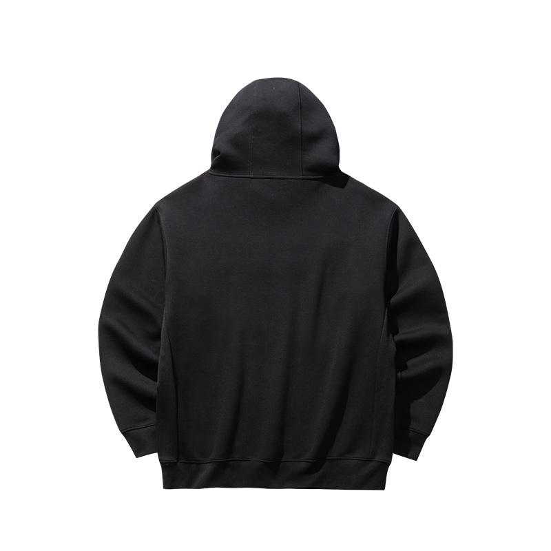 Anta Comfortable Versatile Pullover Hoodie Men Hoodies Black 152517735-3
