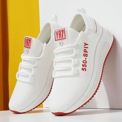 Tennis Féminins 2025 Vente Chaude Chaussures Vulcanisées pour Femmes Sneakers d'Extérieur Mesh Aéré Marche Jogging Baskets Chaussures Femme