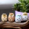 Mini Owl for Micro Fairy Garden Ornaments Bonsai Landscape Decoration Mini Animal Micro Landscape