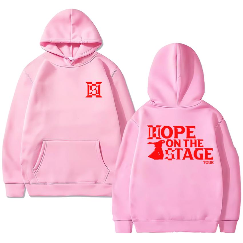 2025 Korean Kpop J-Hope On The Stage Tour Printed Hoodie Autumn Winter New Men Women Trend Y2k Pullover Unisex Fleece Sweatshirt