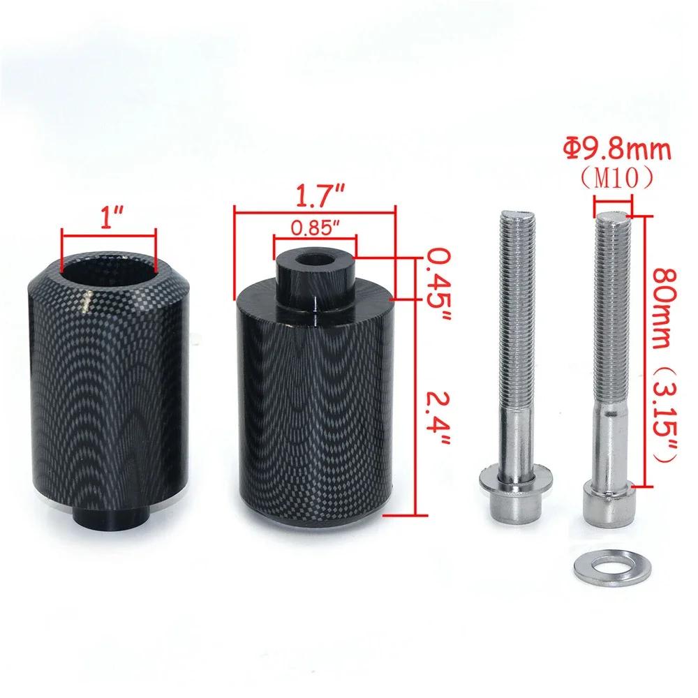 Carbon Fiber Frame Slider Crash Protector for Yamaha FZ6 FZS600 FZ6N FZ6 FAZER Motorcycle Parts