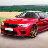 For 2018-2020 BMW 5 Series M5 F90 3pcs/Set Car Front Bumper Lip Chin Spoiler Carbon Black Bodykit Exterior Tuning Accessories