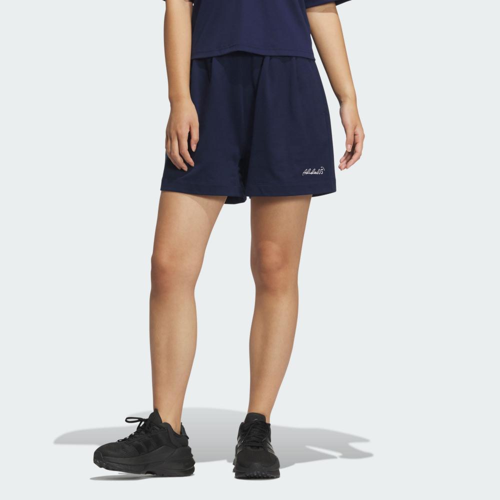 Adidas Verbiage Fashion Simple Comfortable Sports Five-Point Casual Shorts Women Shorts Blue JZ5847