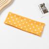 Fashion Polka Dot Makeup Hairband Hair Accessories New Wave Yoga Elastic Headband Sports Fitness Sweat-absorbent Hairband
