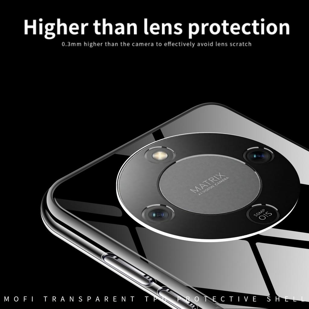 For Honor Magic8 Lite 5G/X9d 5G/X70 5G Clear Phone Case MOFI Ultra-Thin TPU Phone Back Cover