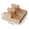 Wood Sushi Holder Display Stand Decorative Novelty Kitchen Gadget Platter Rack for Tabletop Party