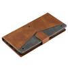 For Samsung Galaxy A16 5G/A16 4G Leather Case Splicing Stitching Wallet Stand Phone Cover with Strap