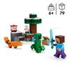 LEGO Minecraft 21583 Steves Abenteuer in der Taiga - Spiel für Jungen oder Mädchen ab 6 Jahren