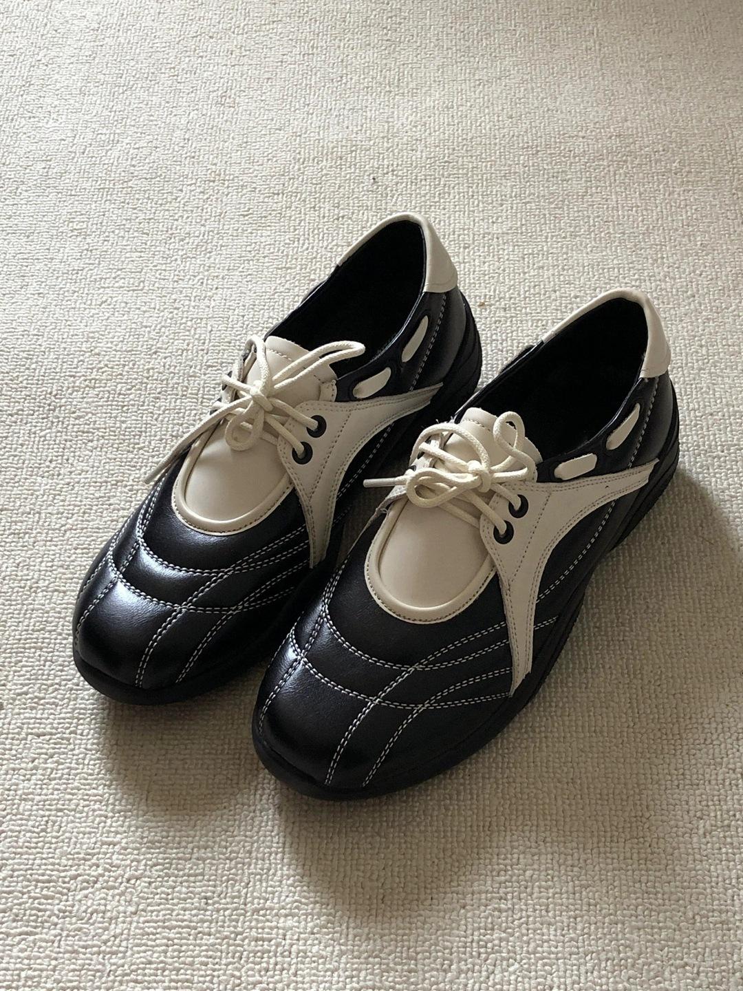 

3CM color matching British style moral training shoes genuine leather platform retro Forrest Gump shoes women s 2025 spring red 35