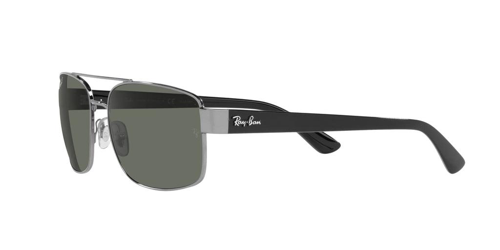 Sunglasses RB3687 61 Gray Green Polarized Lenses [Ray-Ban] Gunmetal/Crystal