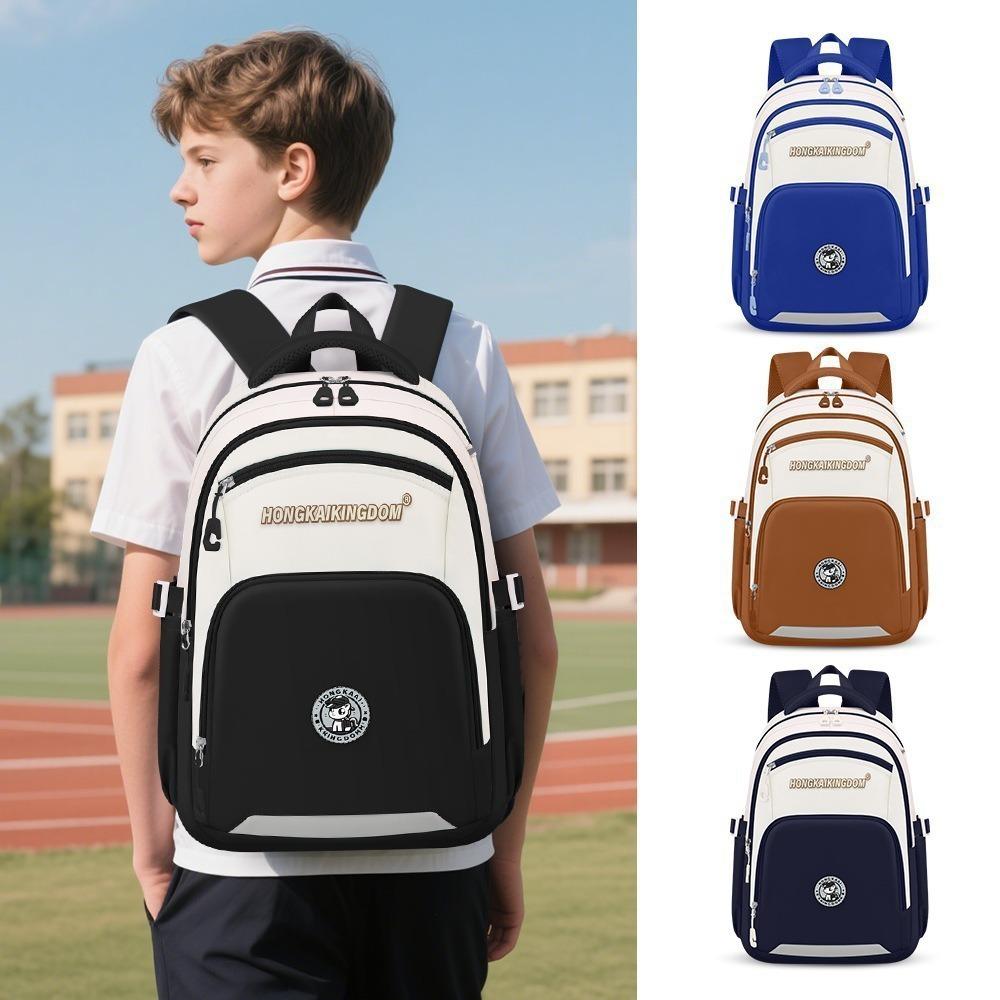 New men's and women's backpacks large-capacity multi-functional fashion backpacks junior high school students ridge protection waterproof schoolbag