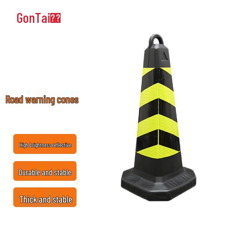 Reflective Rubber Traffic Cone