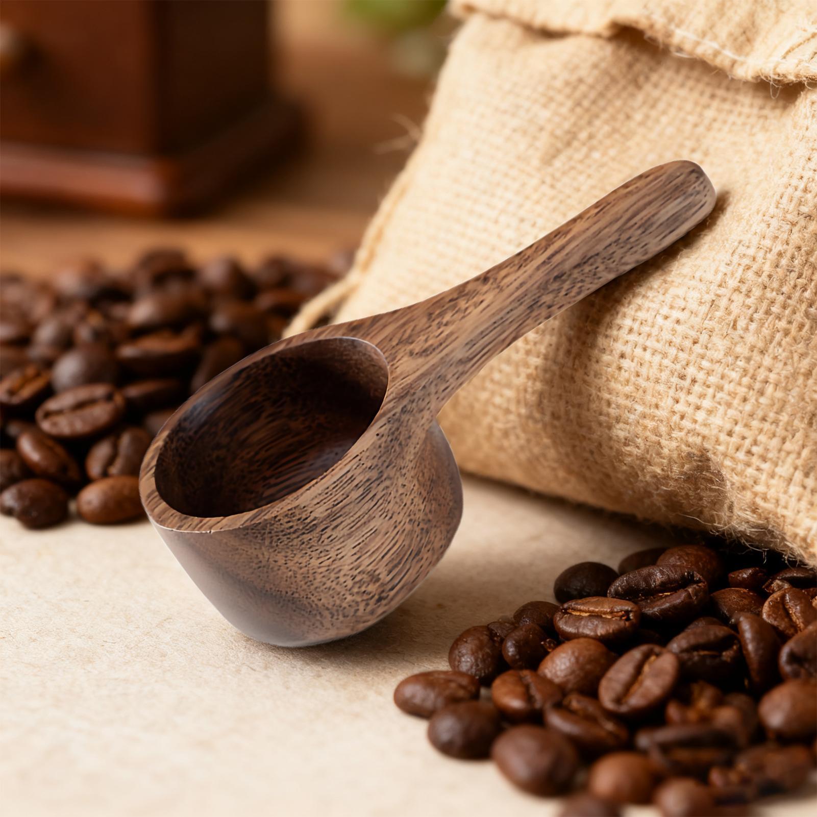 

Мерная ложка для кофе 42 мл Деревянная мерная ложка для кофе Кухонные инструменты Утварь для сахара Чая Муки Зерен Протеинового порошка Соли Кафе Кухня Дом CHINA