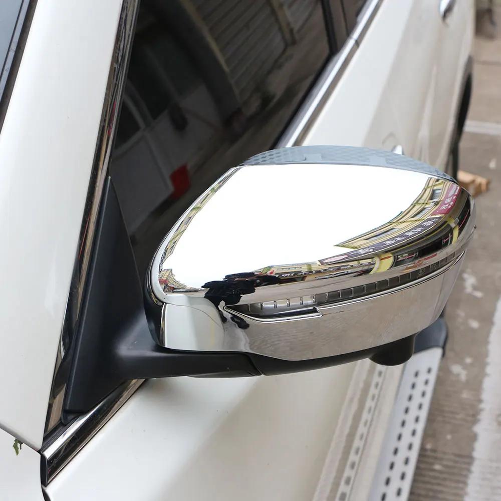 For Nissan X-Trail Xtrail T32 Rogue 2014 - 2019 Qashqai J11 2014 - 2019 Rearview Mirror Cover Side Mirrors Sticker Accessories