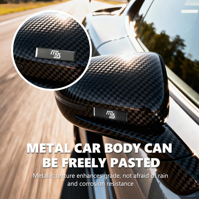 Car Metal Emblem Seat Sticker Auto Anti-kick Pad Floor Mat Badge For Mazda MX-5 CX30 RX8 MX5 BK BL 5 CR CW 6 II GH CX-7 ER