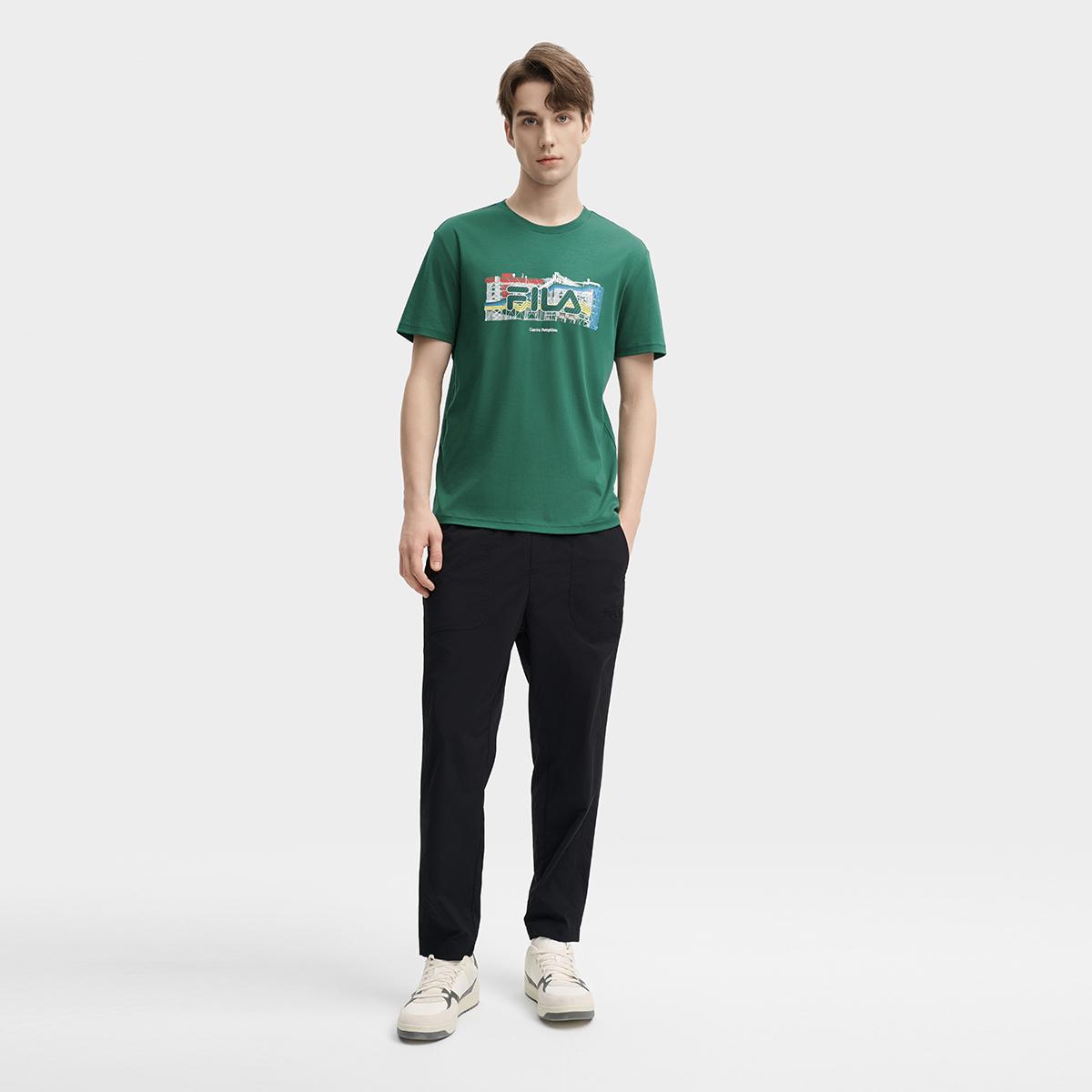 

New FILA Casual Pants Men s Jet Black F11M438803FBK L