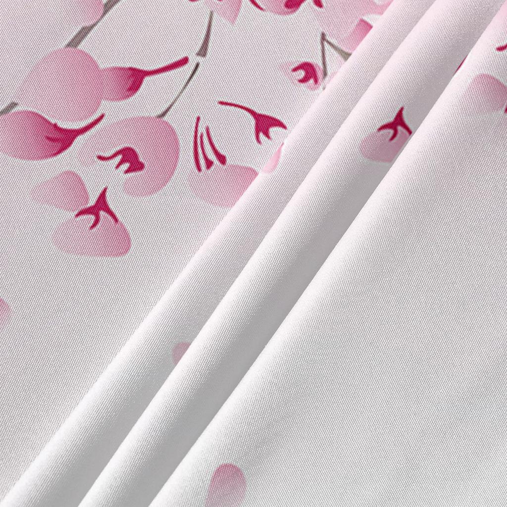 Japanese Style Sakura Texture Round Tablecloth Waterproof Table Cover For Wedding Party Decoration Dining Table Cover