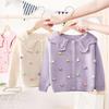 Girls' Knitted Cardigan Sweater - Autumn/Winter 2020 Toddler Fashion