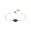 Skagen Women's Glass Chain Bracelet, Blue, SKJ1576710