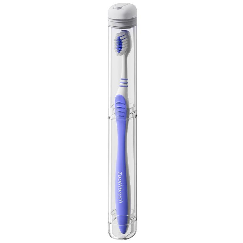 Toothbrush Storage Box - Compact, Portable, with A Lid, for Holding Toothbrushes and Toothbrush Covers. Tooth Care Set Box.