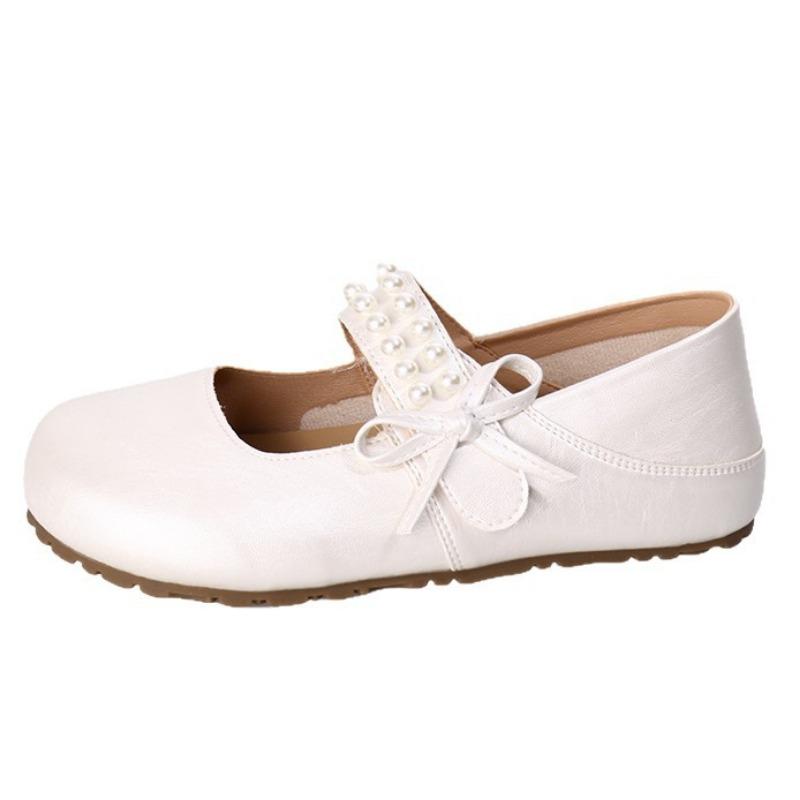 Thick-soled Inner Height Increase Silver Single Shoes Women's New Summer Skirt Mary Jane Evening Small Leather Shoes