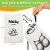 Reusable Onion Potatoes Storage Bag Large Drawstring Canvas Storage Bags With Side Zipper Keep Fresh Vegetable Fruit Organizer