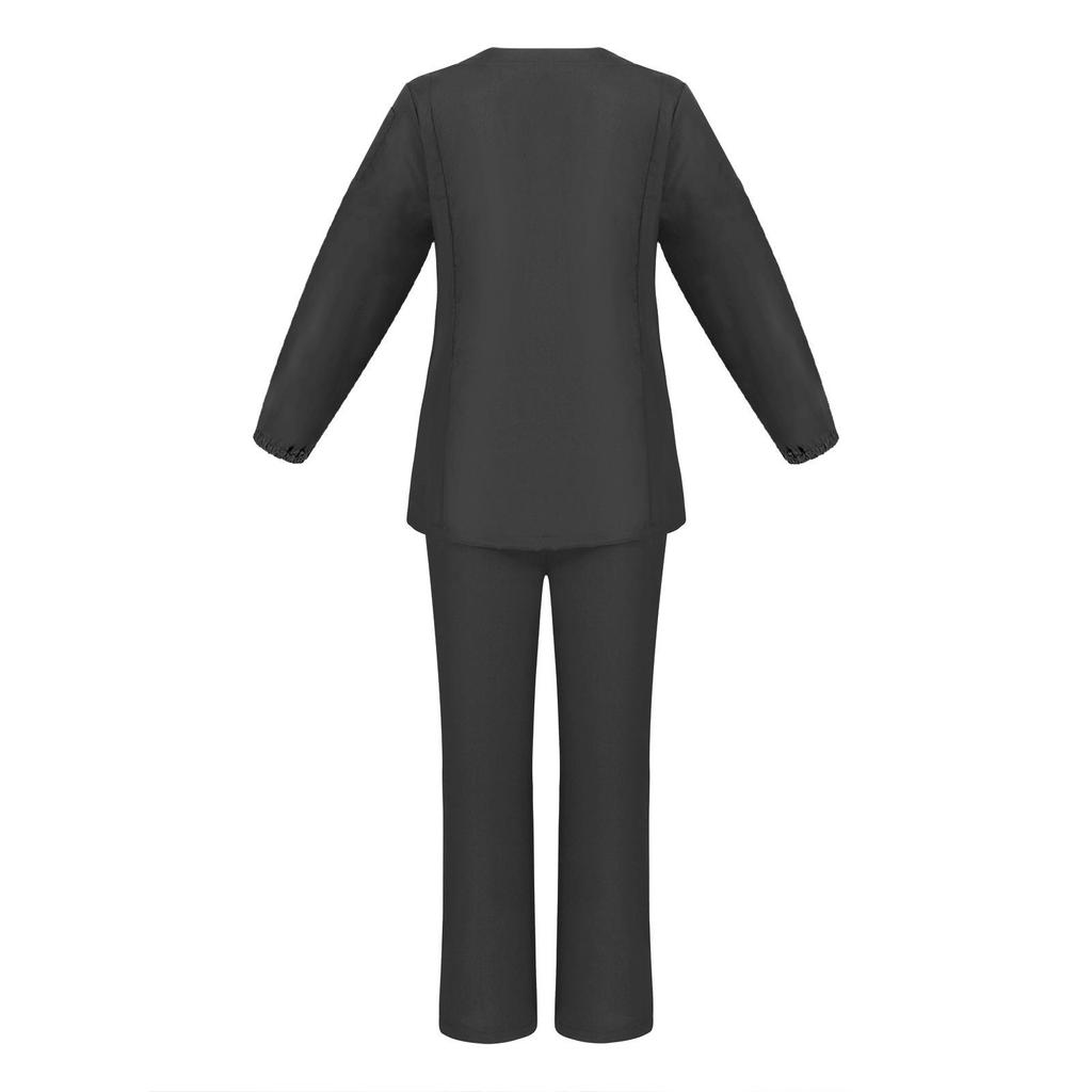 Autumn Winter Long Sleeve Scrub Suit Set Surgical & Isolation Gown Workwear