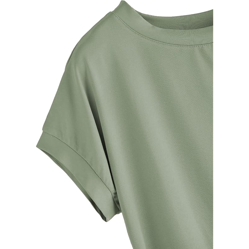 

Fabricorn Women s Pista Greeen Solid Regular Fit Short Sleeve Casual T-Shirt, 3XL Size 3XL