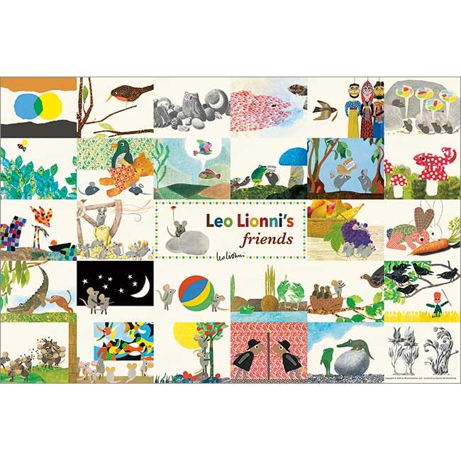 1000-924 Leo Lionni's Friends 1000-Piece Jigsaw Puzzle (75 X 50 Cm) Made In Japan by Apple One (APPLEONE) Leo Lionni