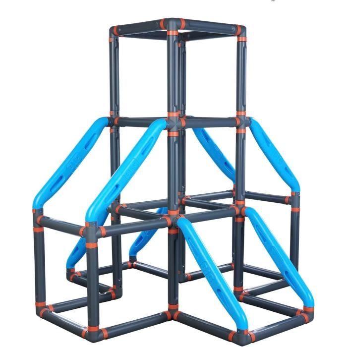 Big - Kraaxxl La Tour - Structure d'Escalade pour Enfants en Plastique Soufflé - Aire de Jeu - Multiples Combinaisons - Dès 3 Ans