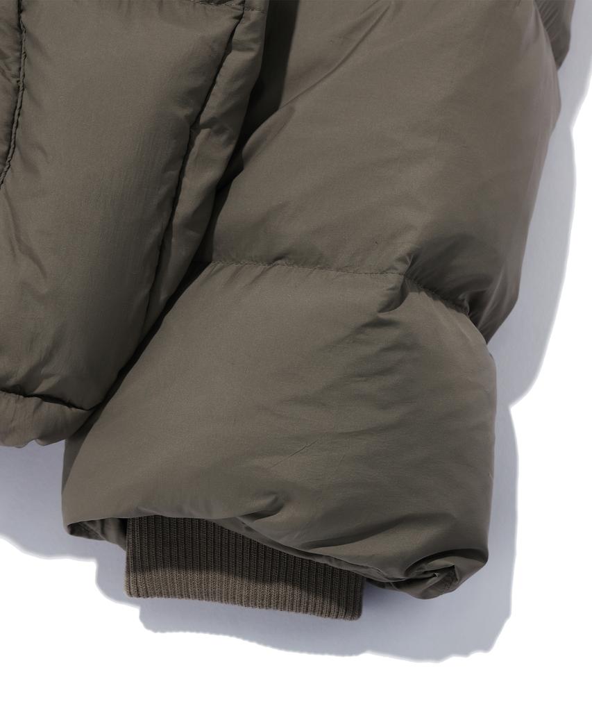 Iey Double Zip-Up Down Jacket Beige
