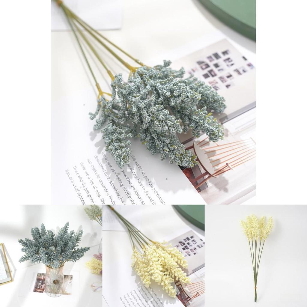 Small Fresh Imitation Triticum Aestivum Bouquet For Home Office Decor And Photography Props