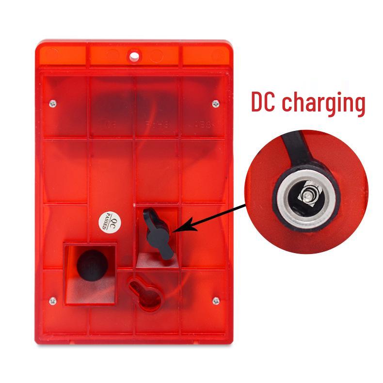 Solar-Powered Remote Control Alarm with Motion Sensor and Animal Repellent