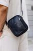 Men's Leather Shoulder Bag - Peterson