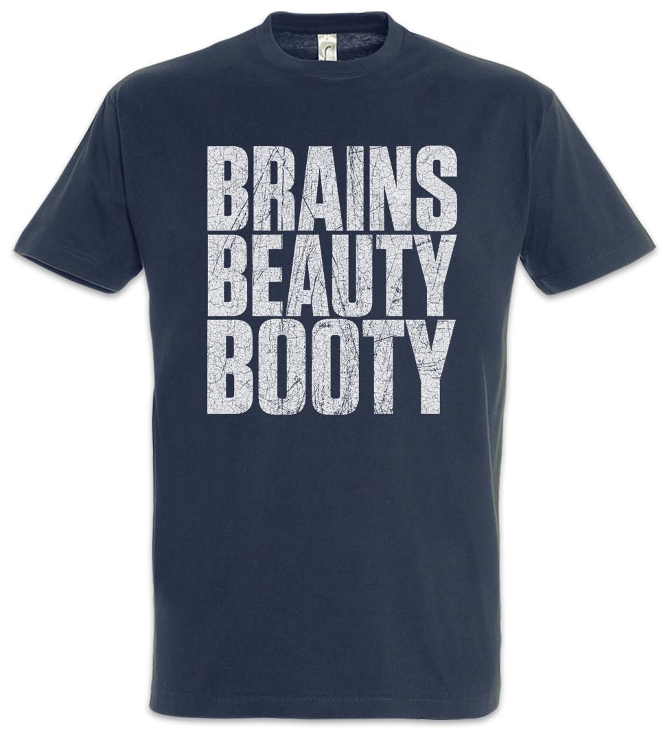 Brains Beauty Booty T-Shirt S