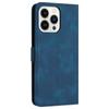 For iPhone 16 Pro Max Leather Case Solid Color Wallet Protective Phone Cover