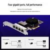 TP-LINK 4-Port Gigabit PCI-E Network Card