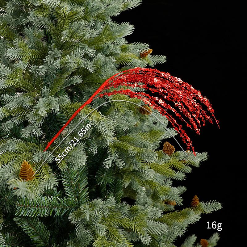 

Glitter Twig Ornaments Branches For Christmas Tree Wedding Christmas Atmosphere Ornaments Branches Sparkling And Glamorous 1pcs