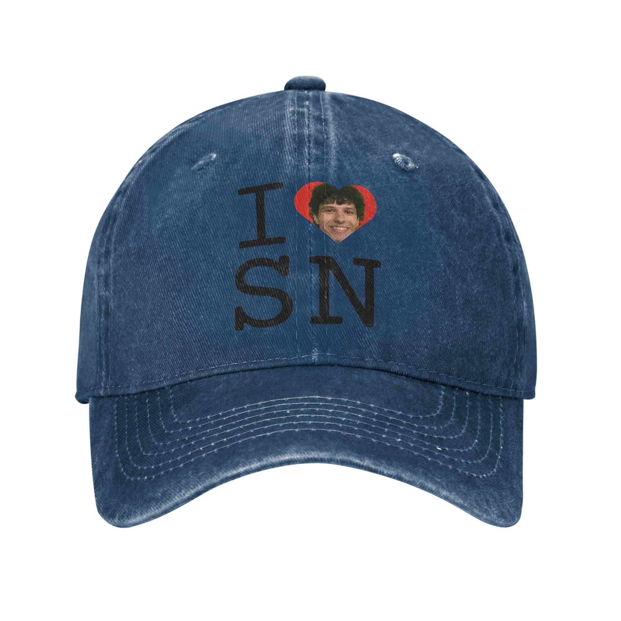 

Baseball Cap Slushy Noobz Summer Casual Hip Hop Hats I Love Slushy Noobz Men Adult Print Hippie High Quality Baseball Caps One Size темно-синий