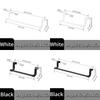 Stainless Steel Bathroom Kitchen Cabinet Rag Shelf Dishcloth Hanger Single Pole Towel Rack Over Door Back Type Hanging Holder