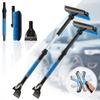 Windscreen Snow Brush With Ice Winter Scraper Long Handle Kit Car Truck Tool