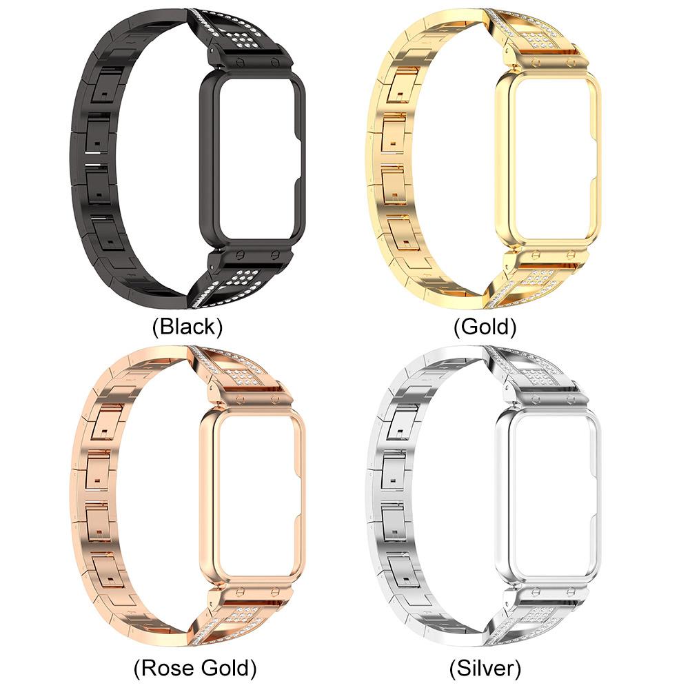 

R# Многоразовые спортивные сменные ремешки для часов Ремешки для часов для Samsung Galaxy Fit 3 серебряный