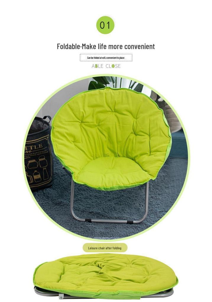 Large Folding Moon Chair Sofa for Adults